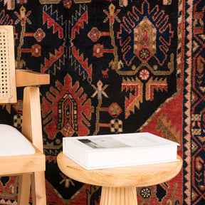 Oriental Black Area Rug