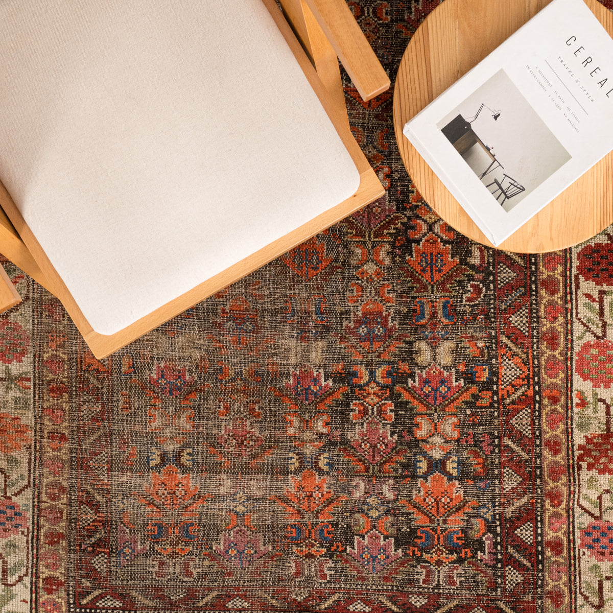 Oriental Brown Area Rug