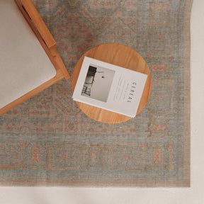 Antiquewashed Beige Area Rug