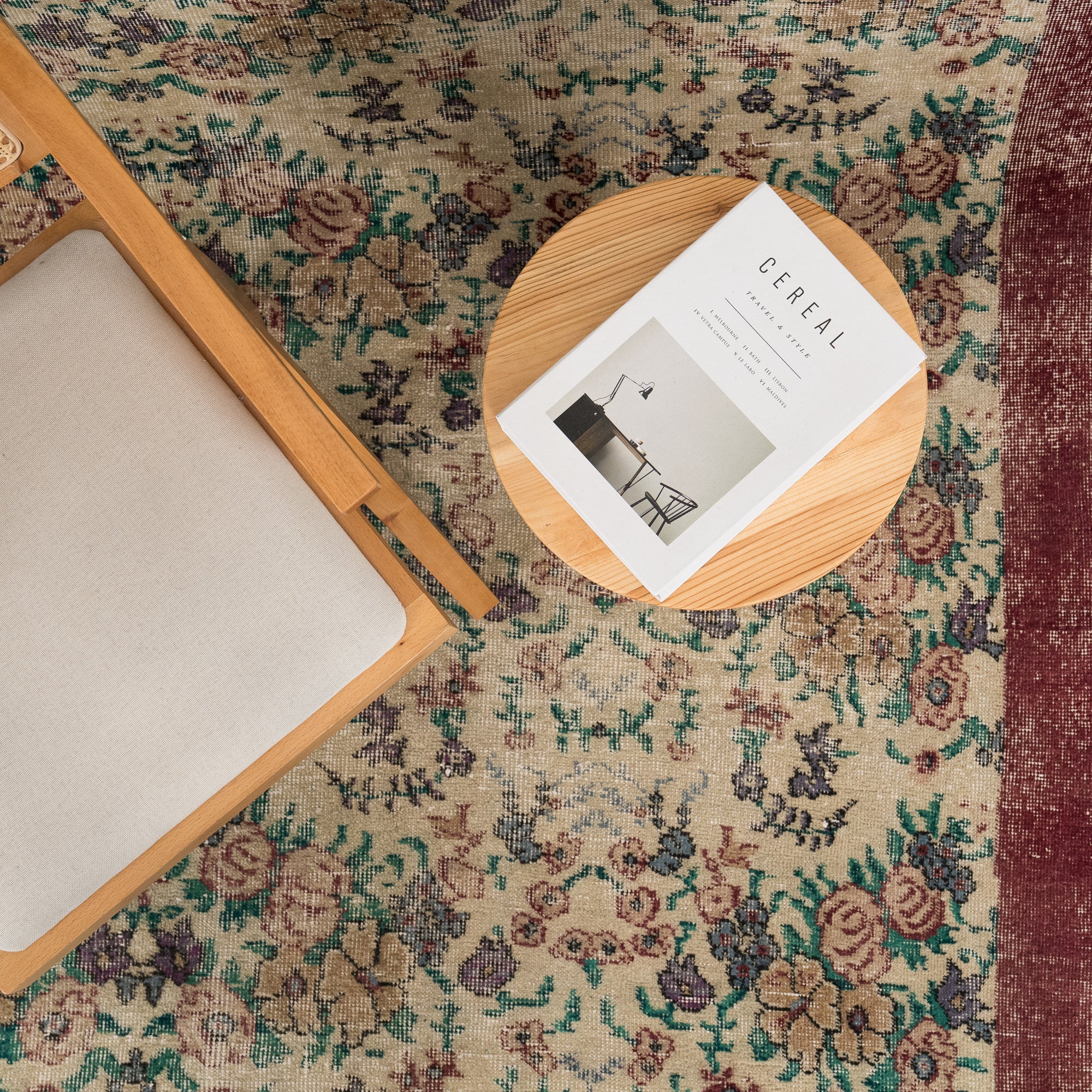 Cyralea - Vintage Turkish Area Rug