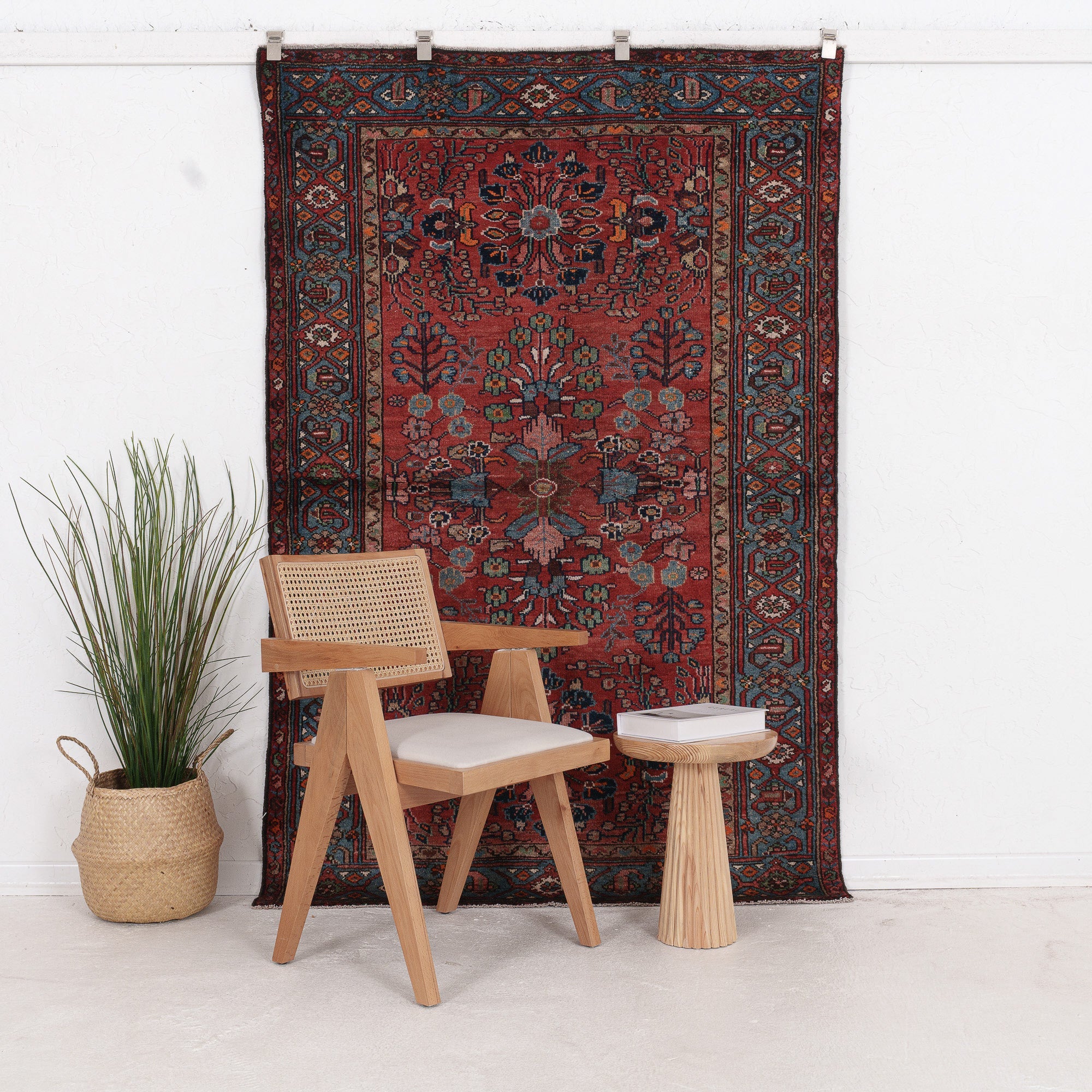 Kaelinena - Vintage Persian Small Rug