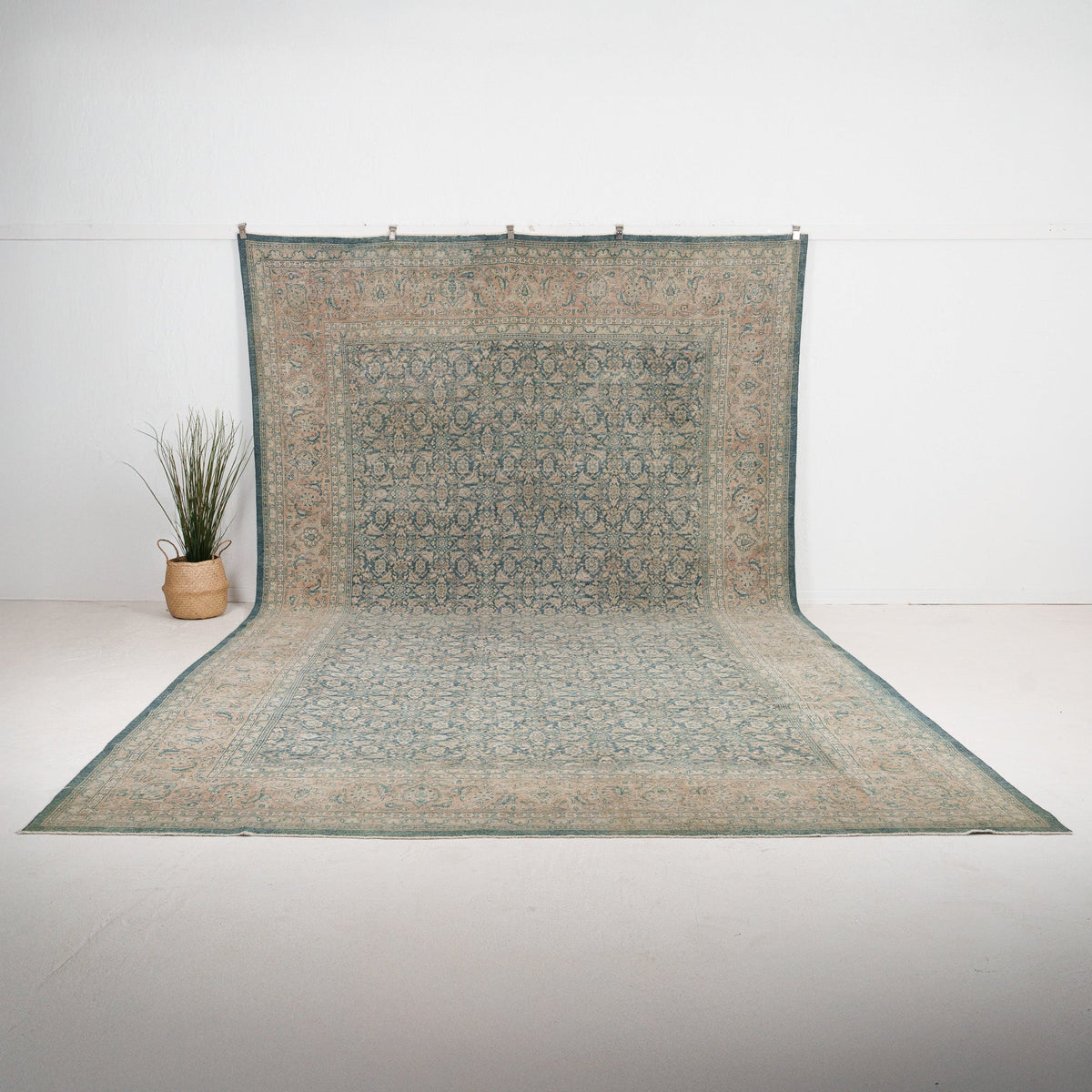Oversized Red Antique Rug