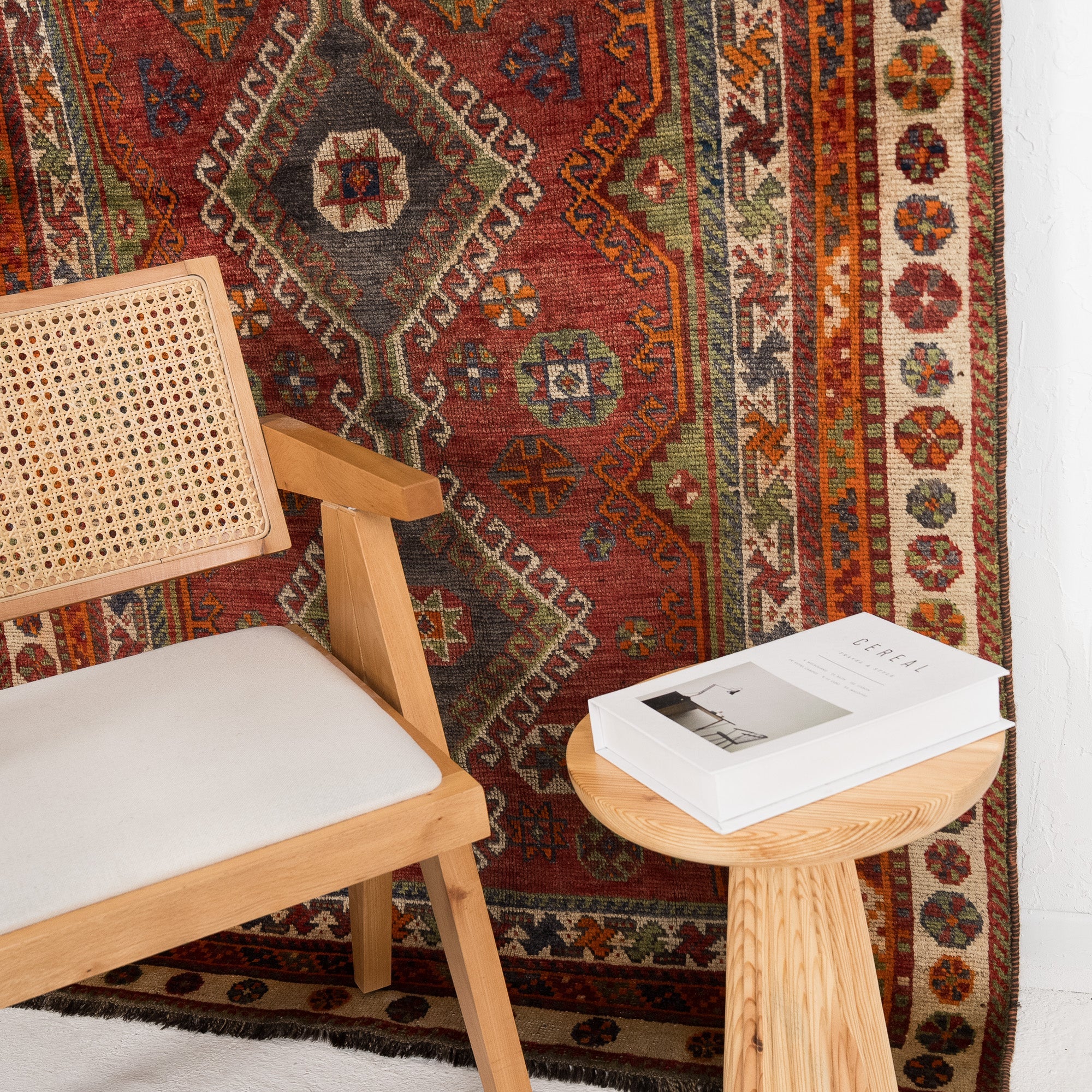 Solavine - Vintage Persian Small Rug