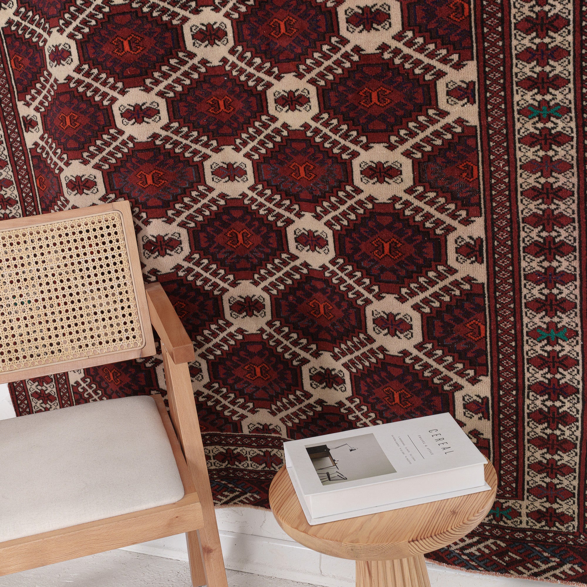 Paerisena - Vintage Persian Small Rug