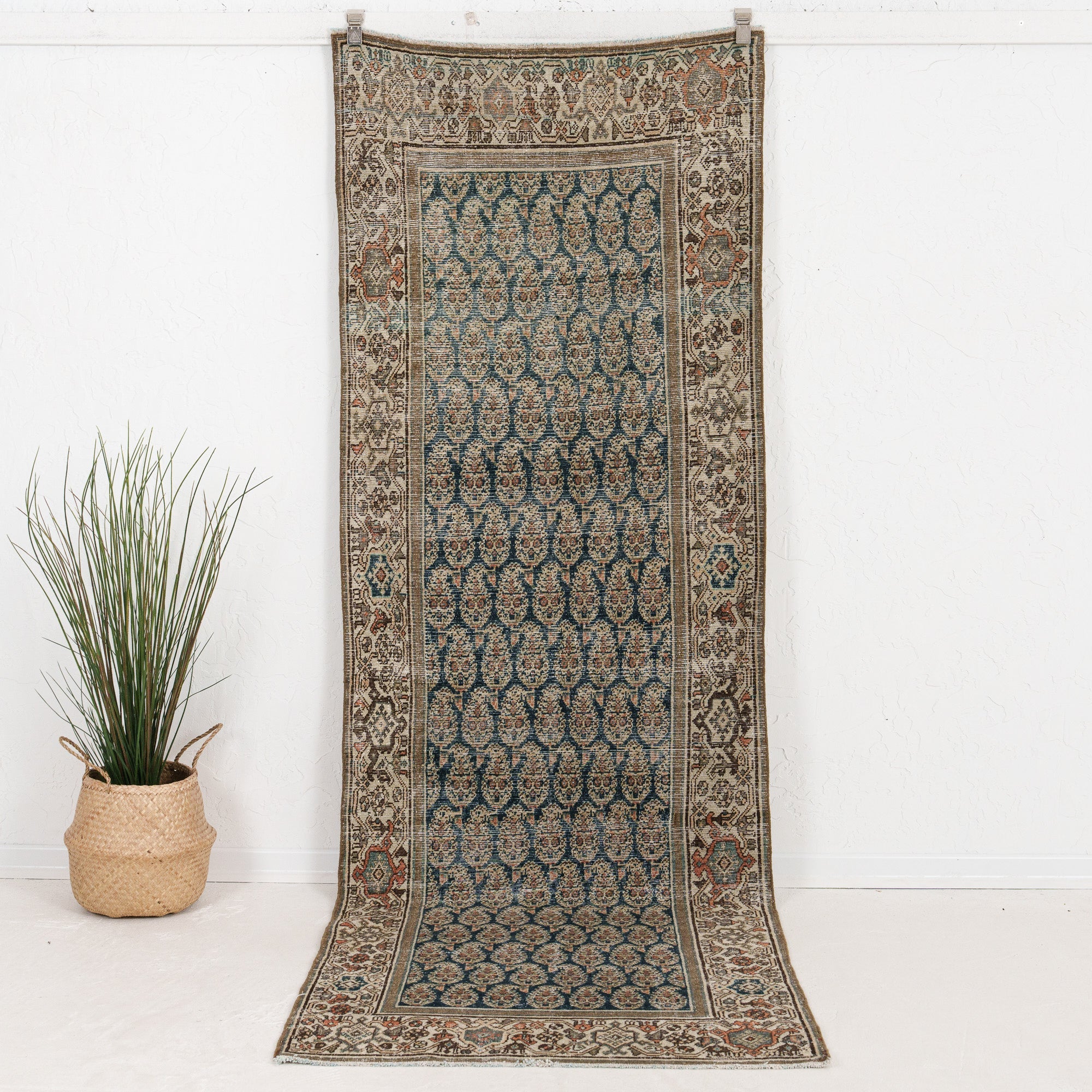 Runner Green Antique Rug
