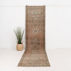 Runner Brown Antique Rug