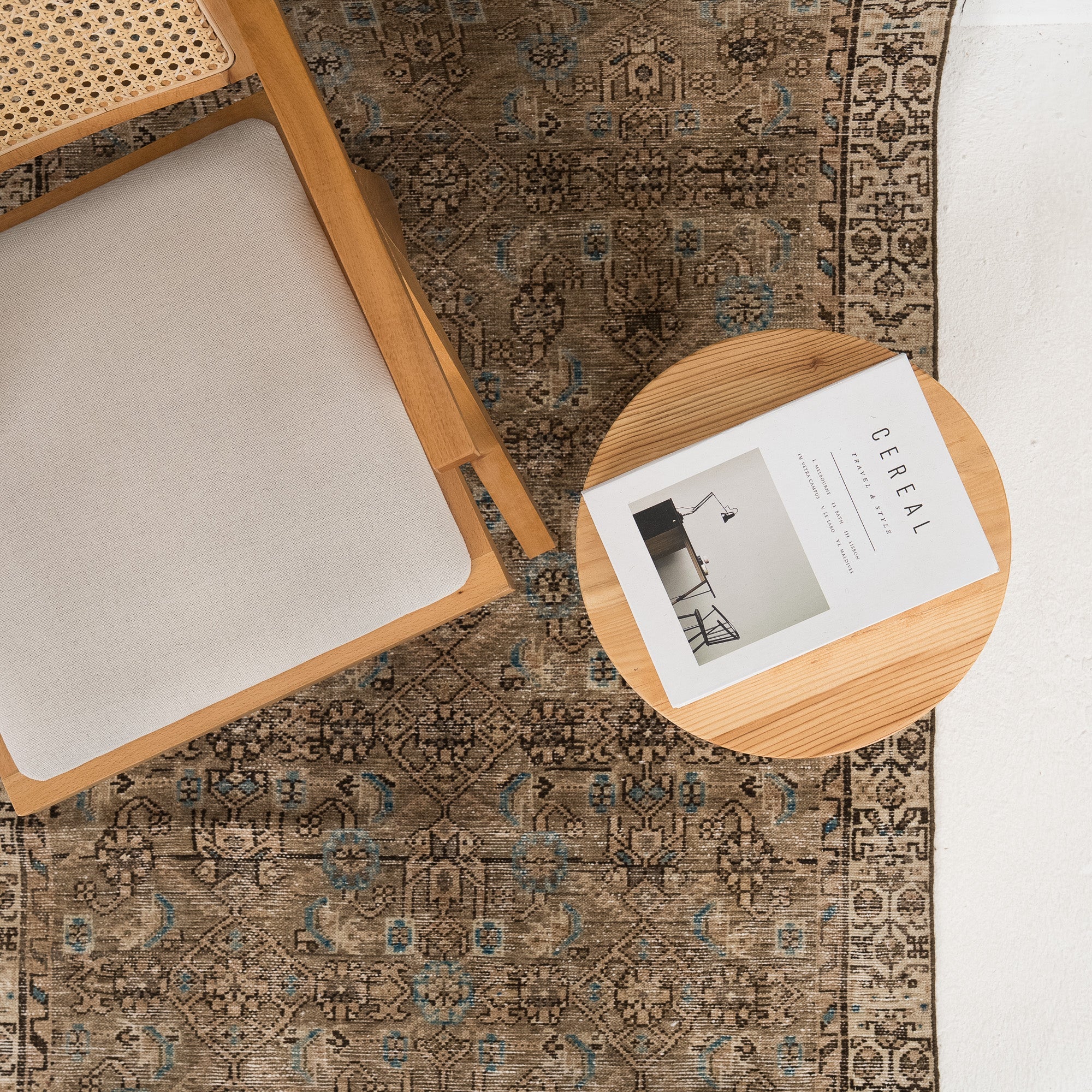 Kaesaria - Vintage Persian Runner Rug