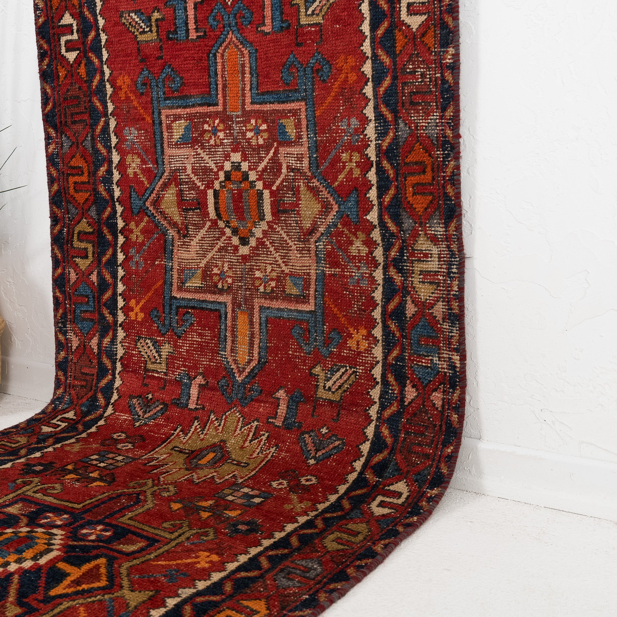 Valenya - Vintage Persian Runner Rug