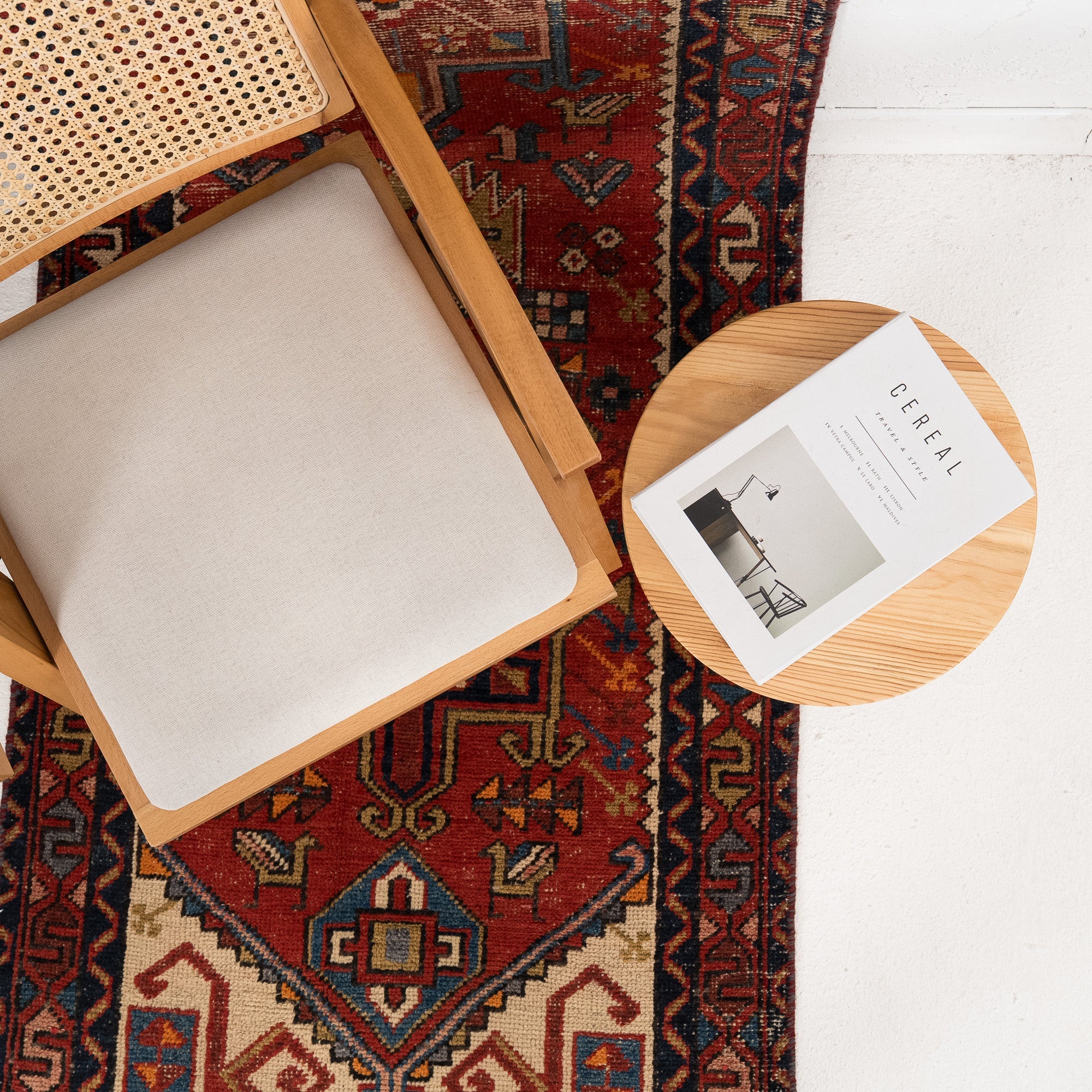Valenya - Vintage Persian Runner Rug
