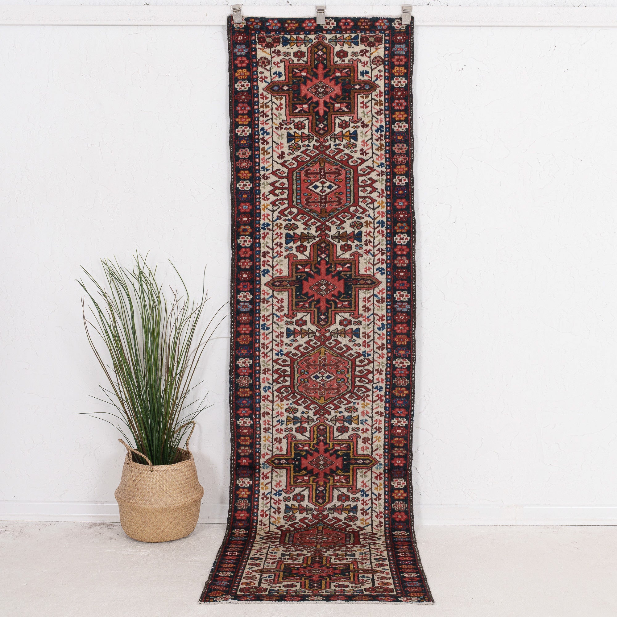 Naelisa - Vintage Persian Runner Rug