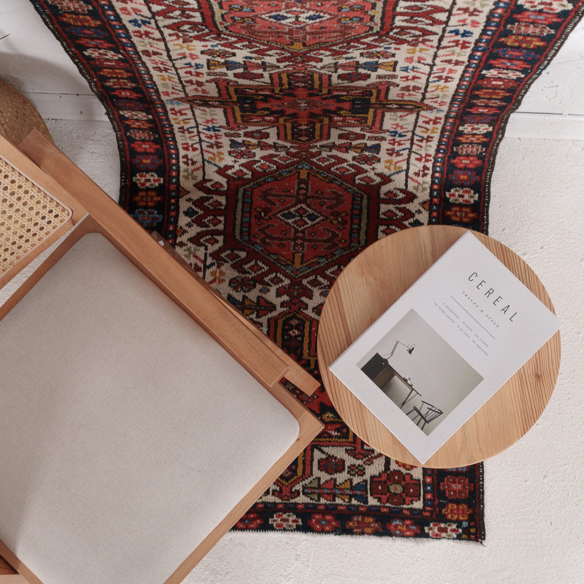 Naelisa - Vintage Persian Runner Rug