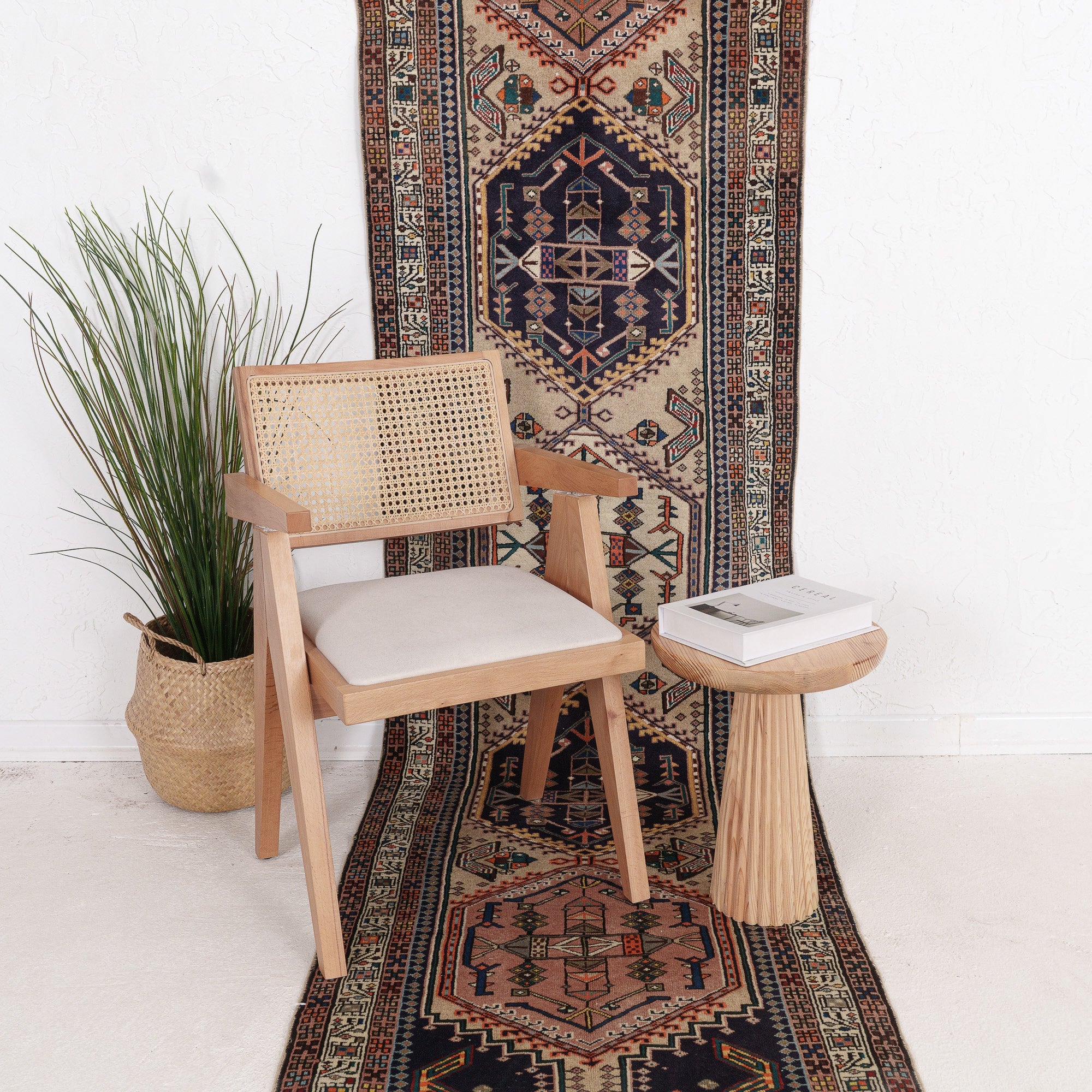 Maerinara - Vintage Persian Runner Rug