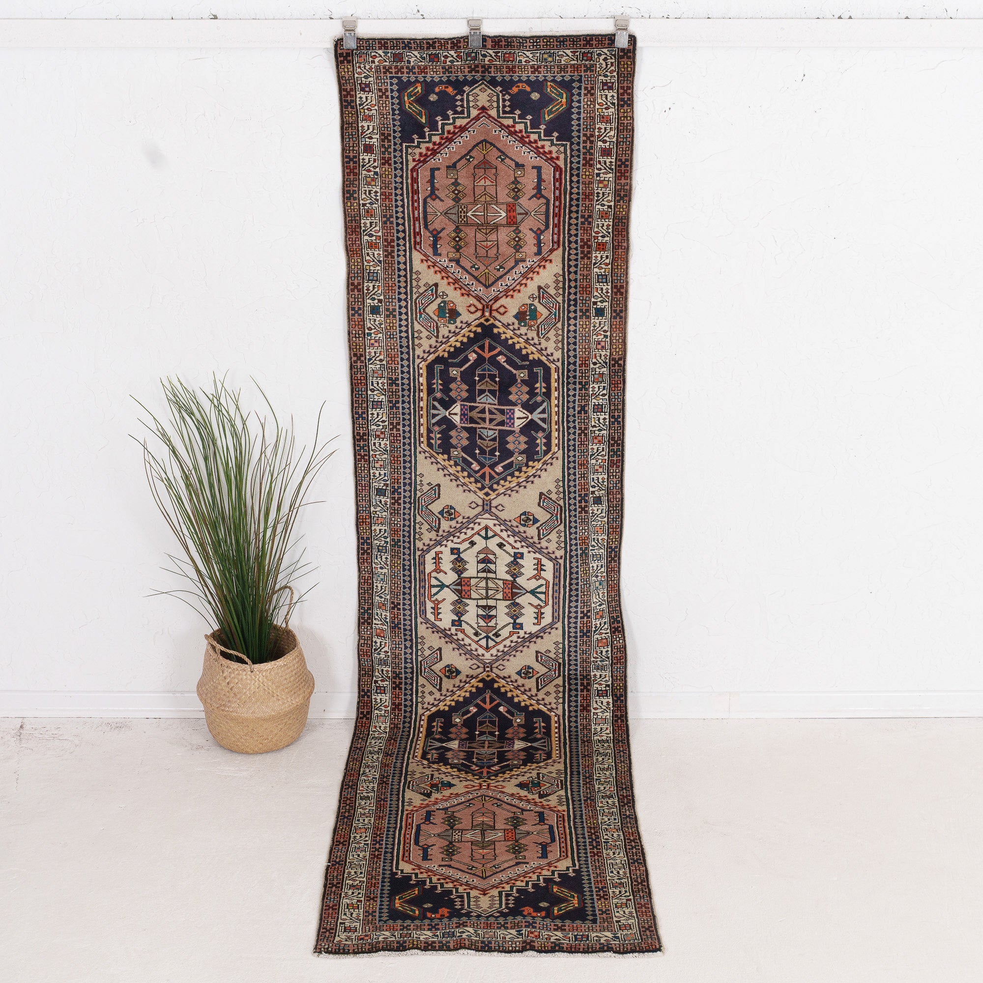 Maerinara - Vintage Persian Runner Rug