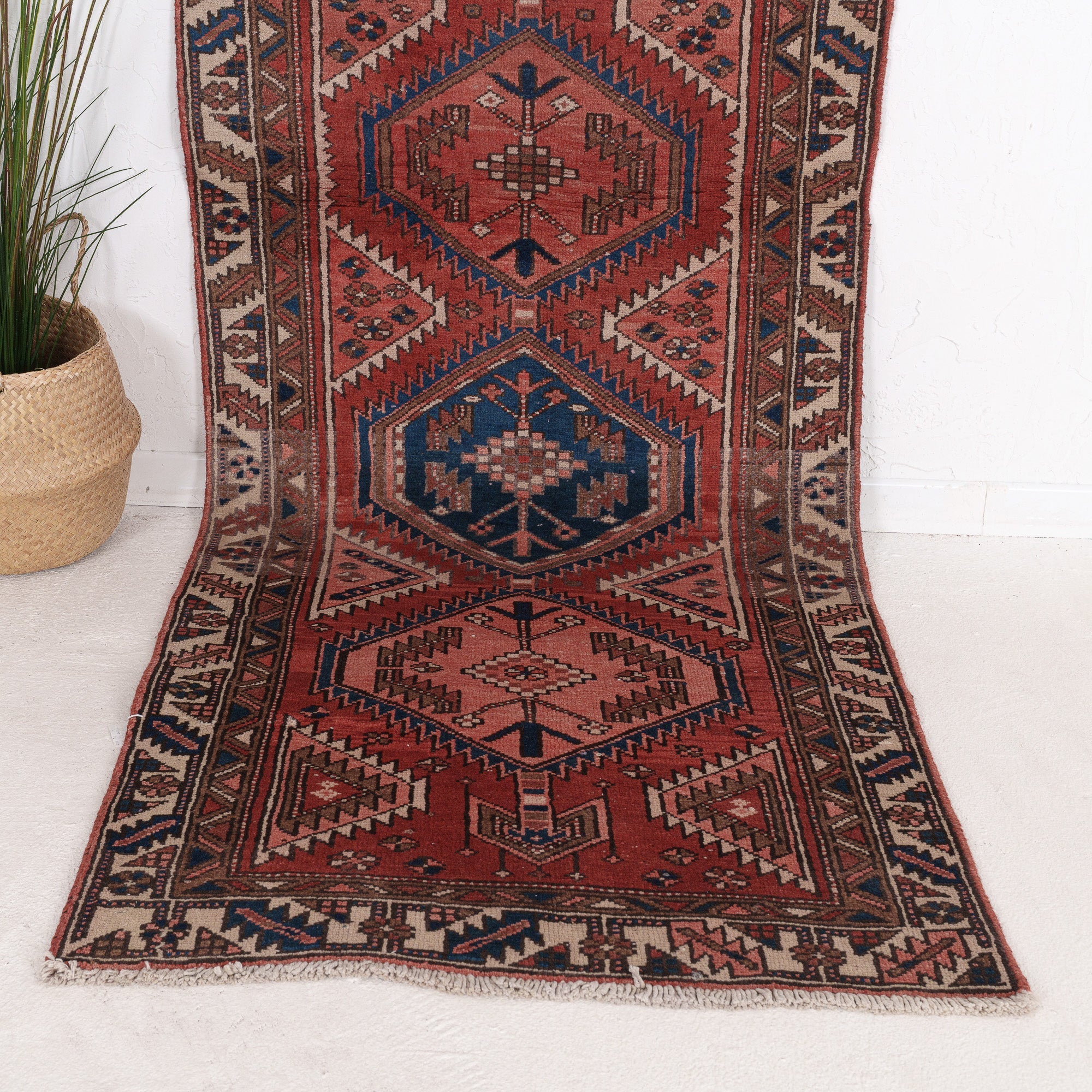 Maerinine - Vintage Persian Runner Rug