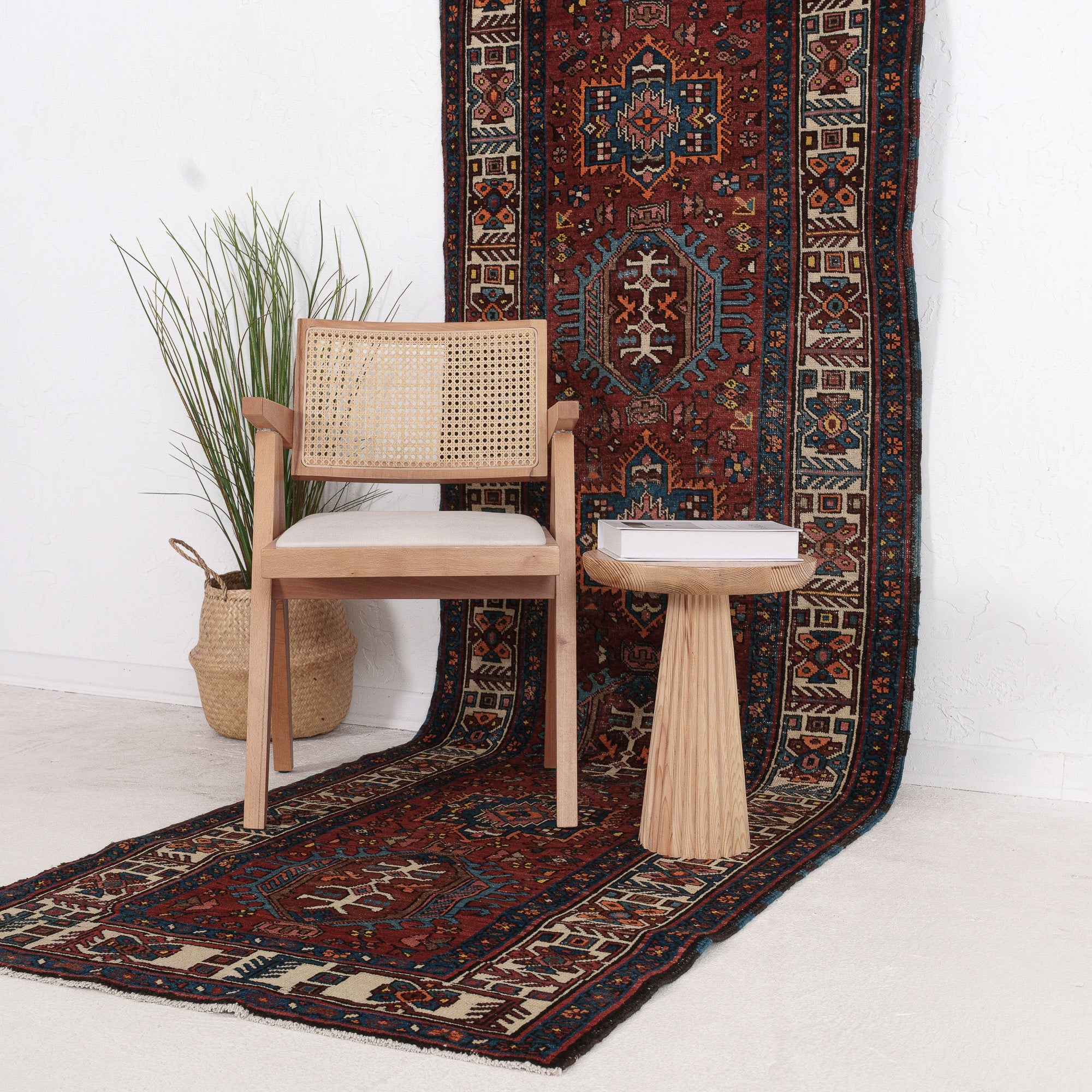 Maerina - Vintage Persian Runner Rug
