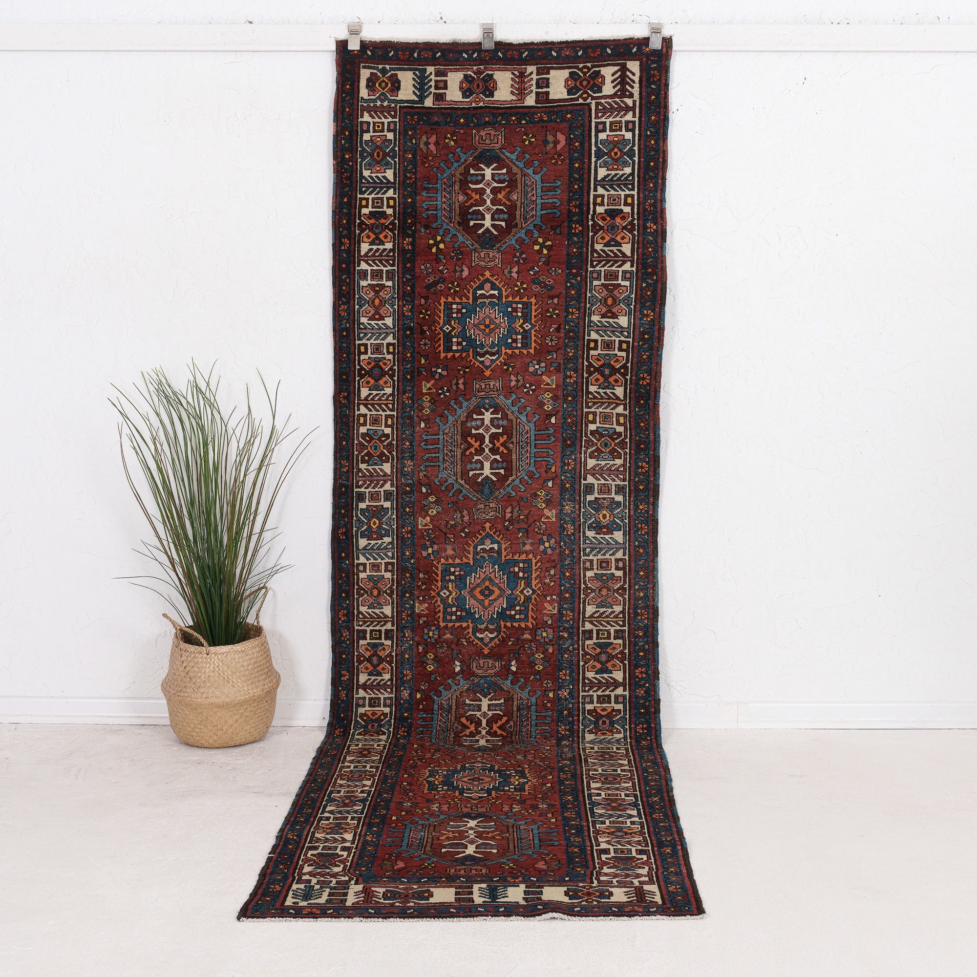 Maerina - Vintage Persian Runner Rug
