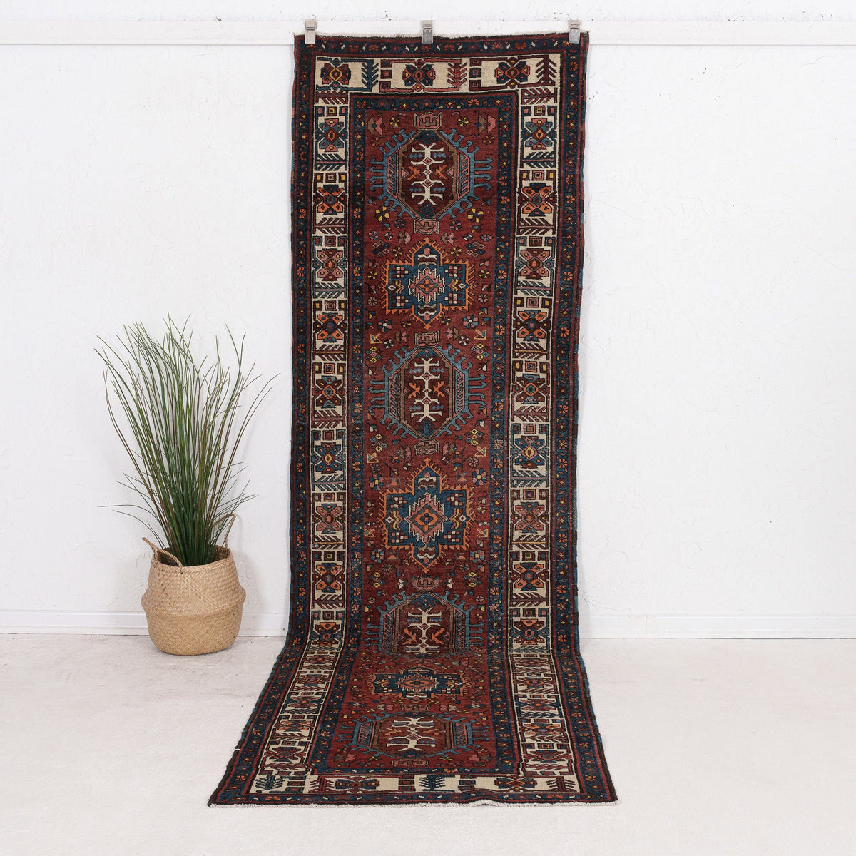 Maerina - Vintage Persian Runner Rug