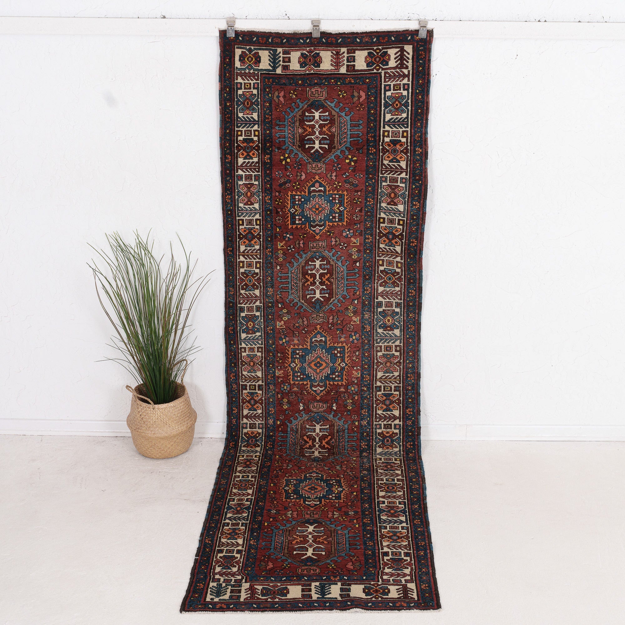 Maerina - Vintage Persian Runner Rug