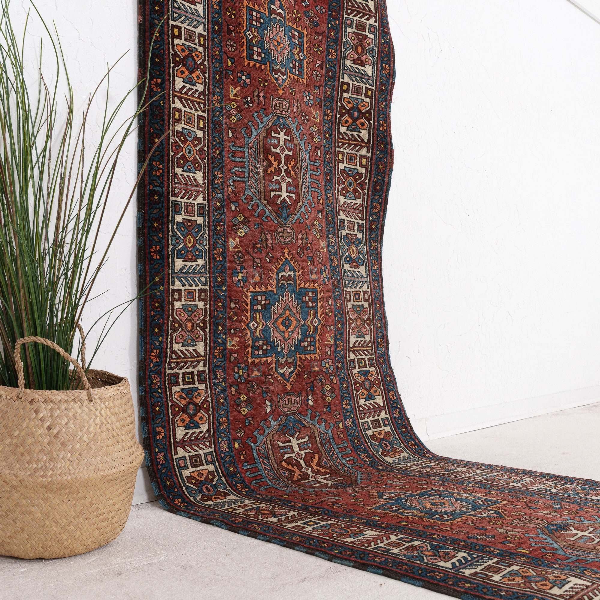 Maerina - Vintage Persian Runner Rug