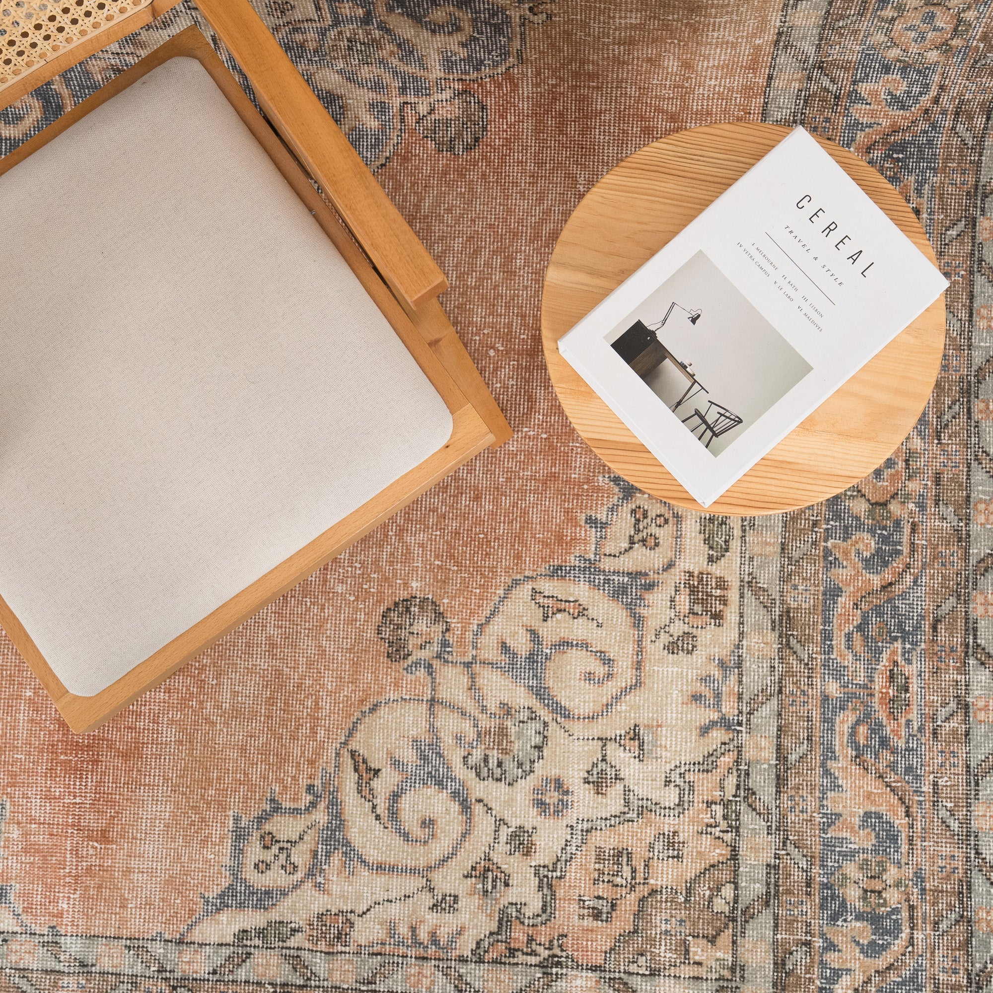 Evandria - Vintage Turkish Area Rug