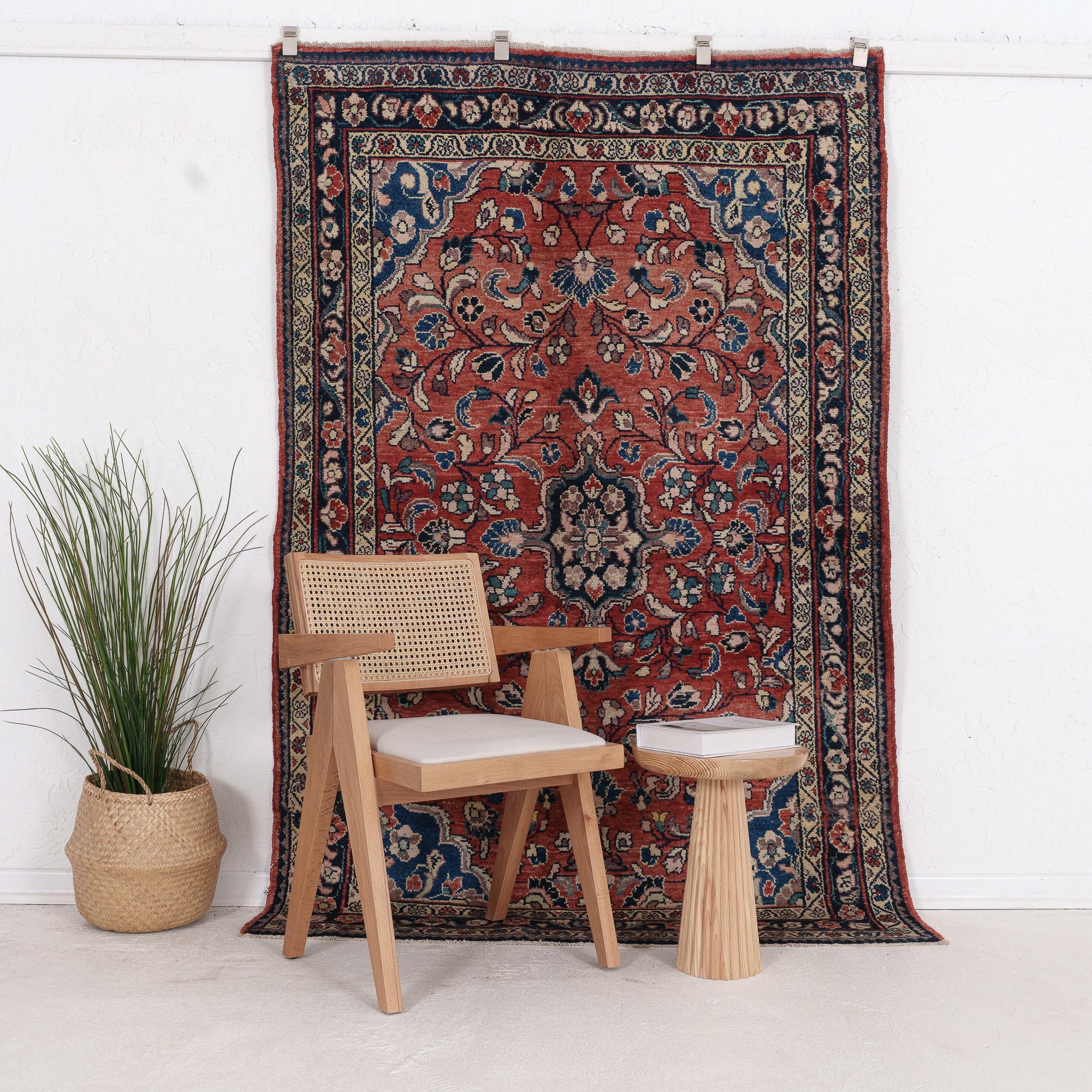 Maerinia - Vintage Persian Small Rug