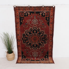 Laerisess - Vintage Persian Small Rug