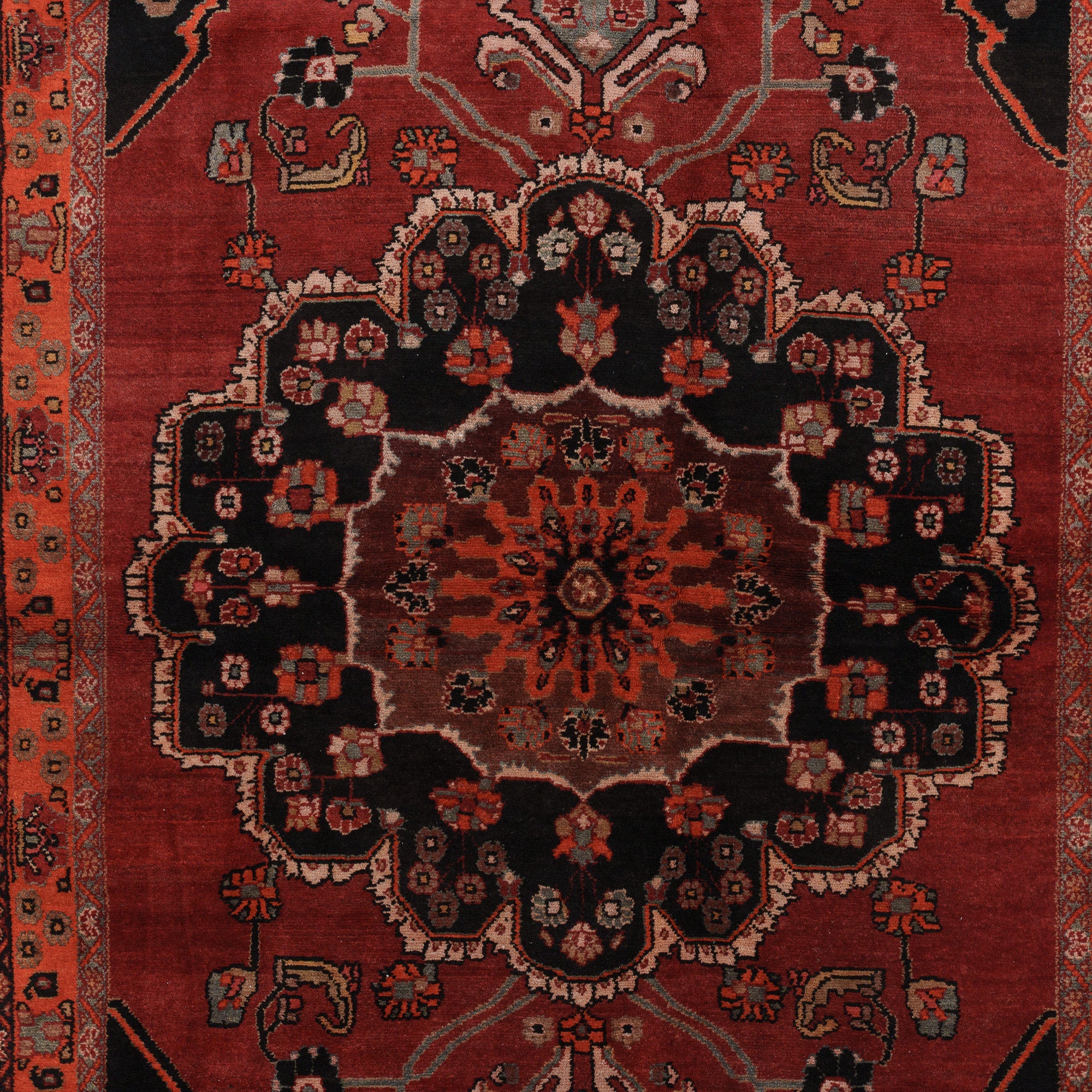 Laerisess - Vintage Persian Small Rug