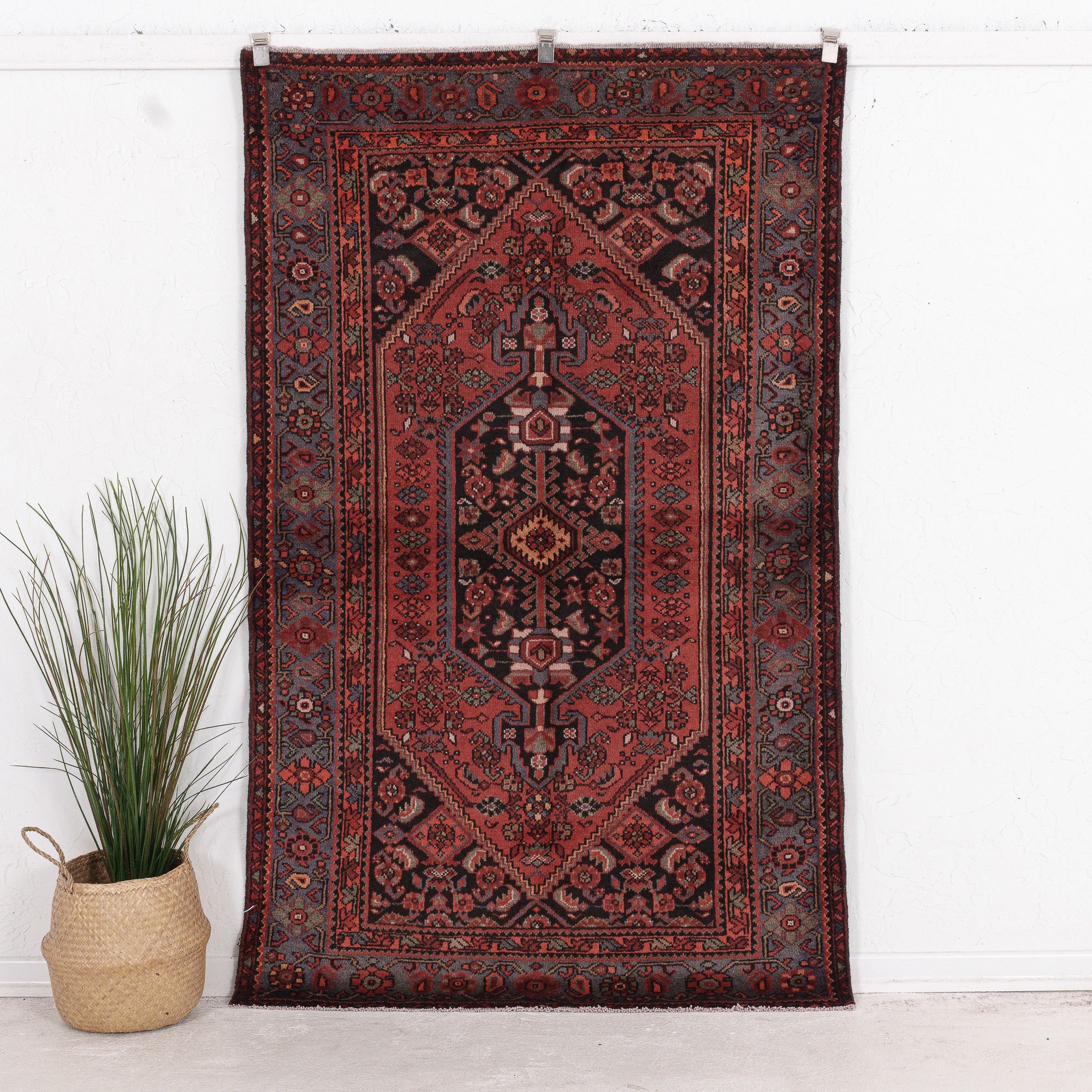 Kaelinara - Vintage Persian Runner Rug