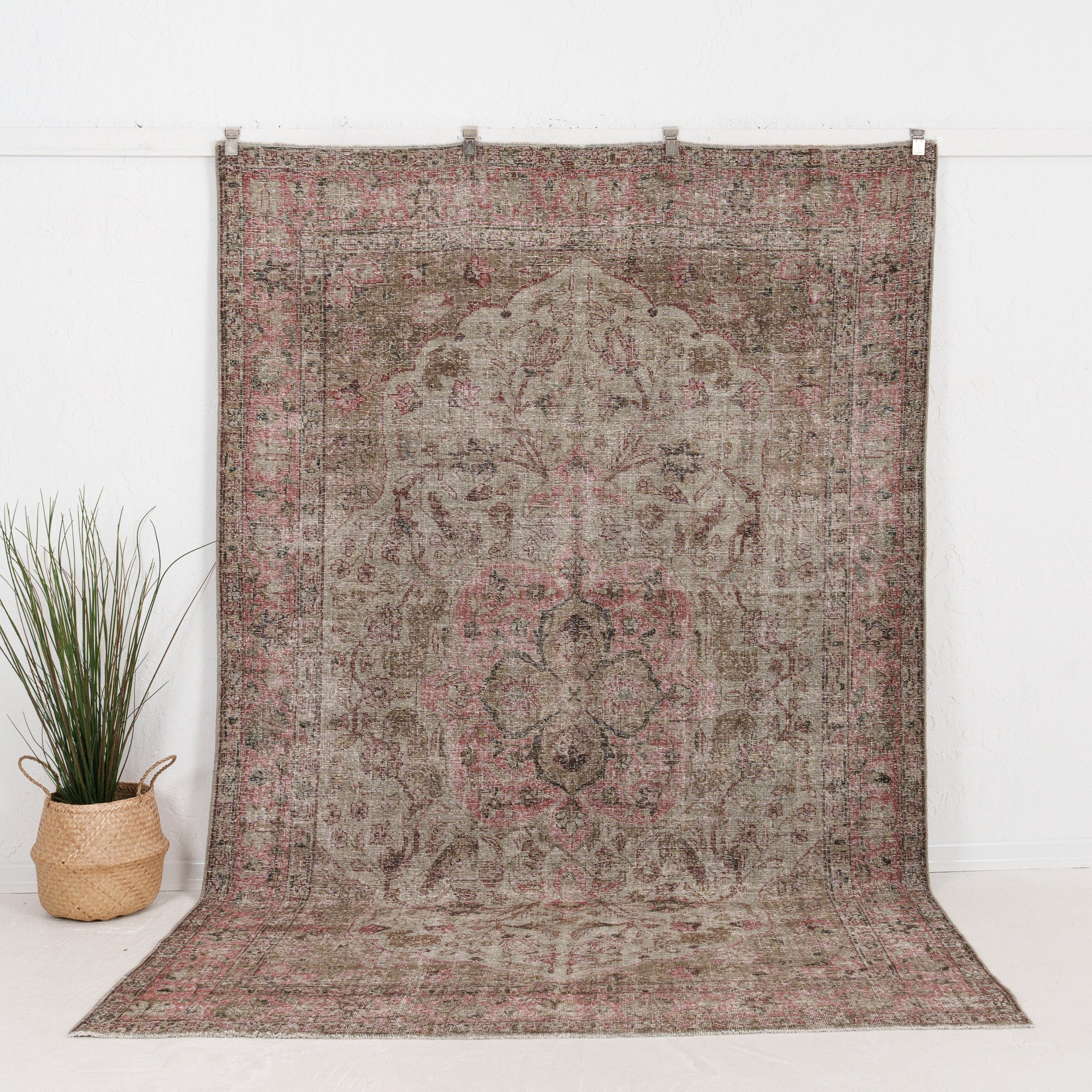 Large Red Antique Rug