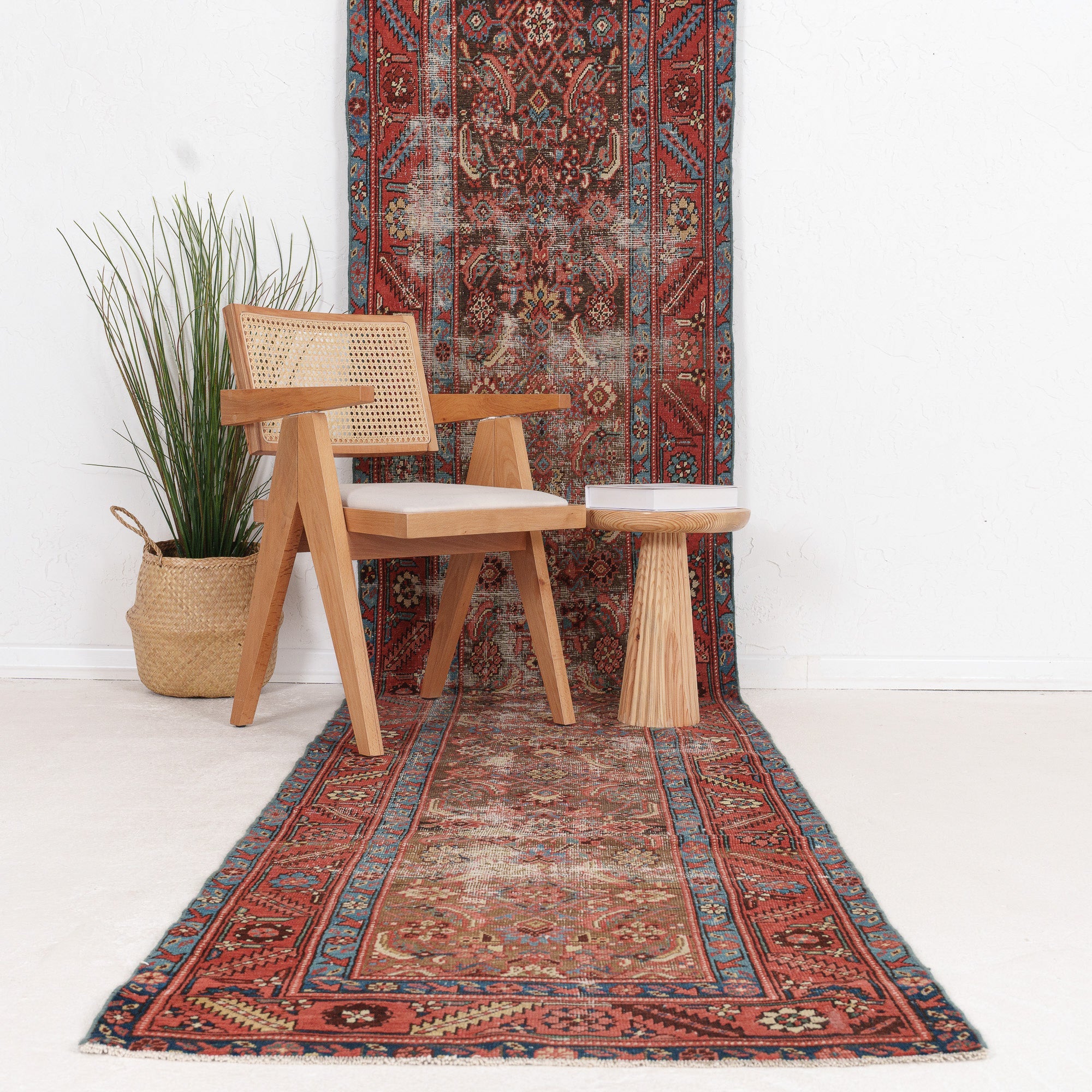 Elanara - Vintage Persian Runner Rug
