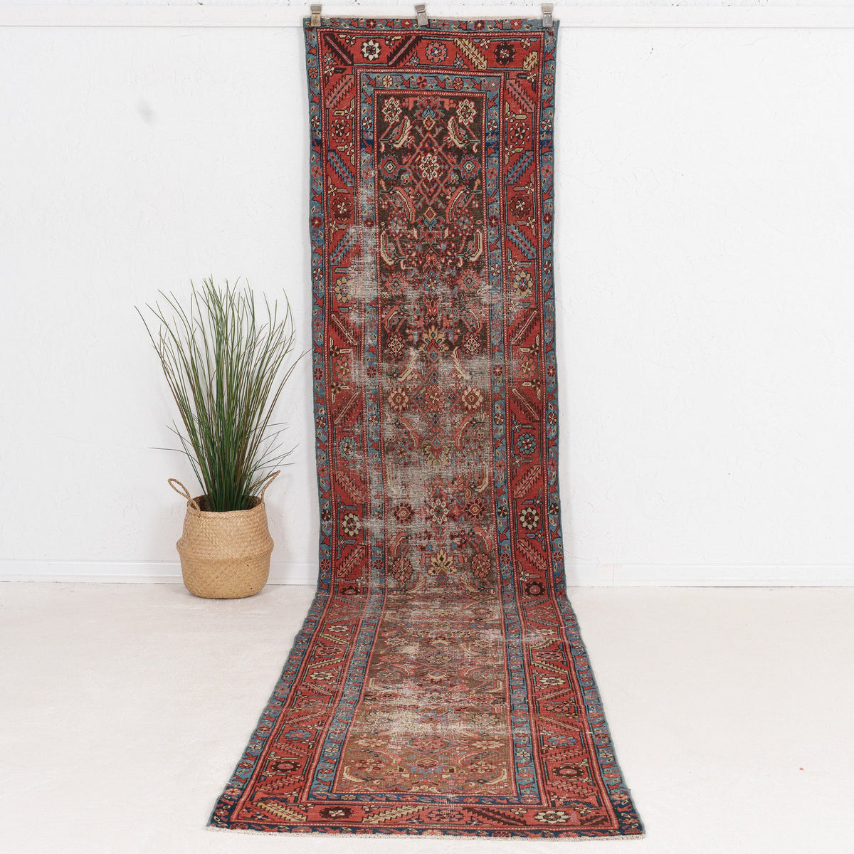 Elanara - Vintage Persian Runner Rug