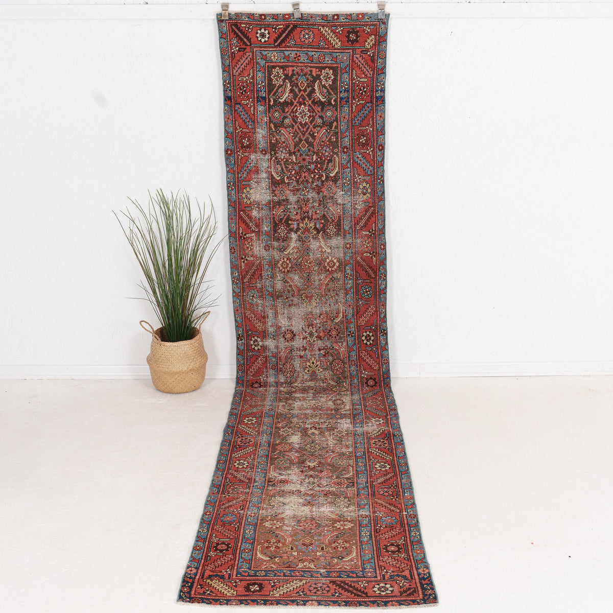 Elanara - Vintage Persian Runner Rug