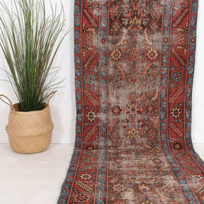 Elanara - Vintage Persian Runner Rug