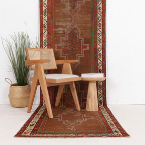Elanin - Vintage Persian Runner Rug