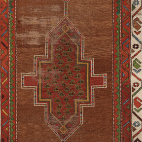 Elanin - Vintage Persian Runner Rug