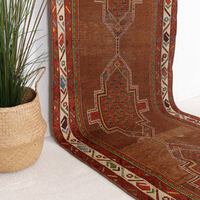 Elanin - Vintage Persian Runner Rug