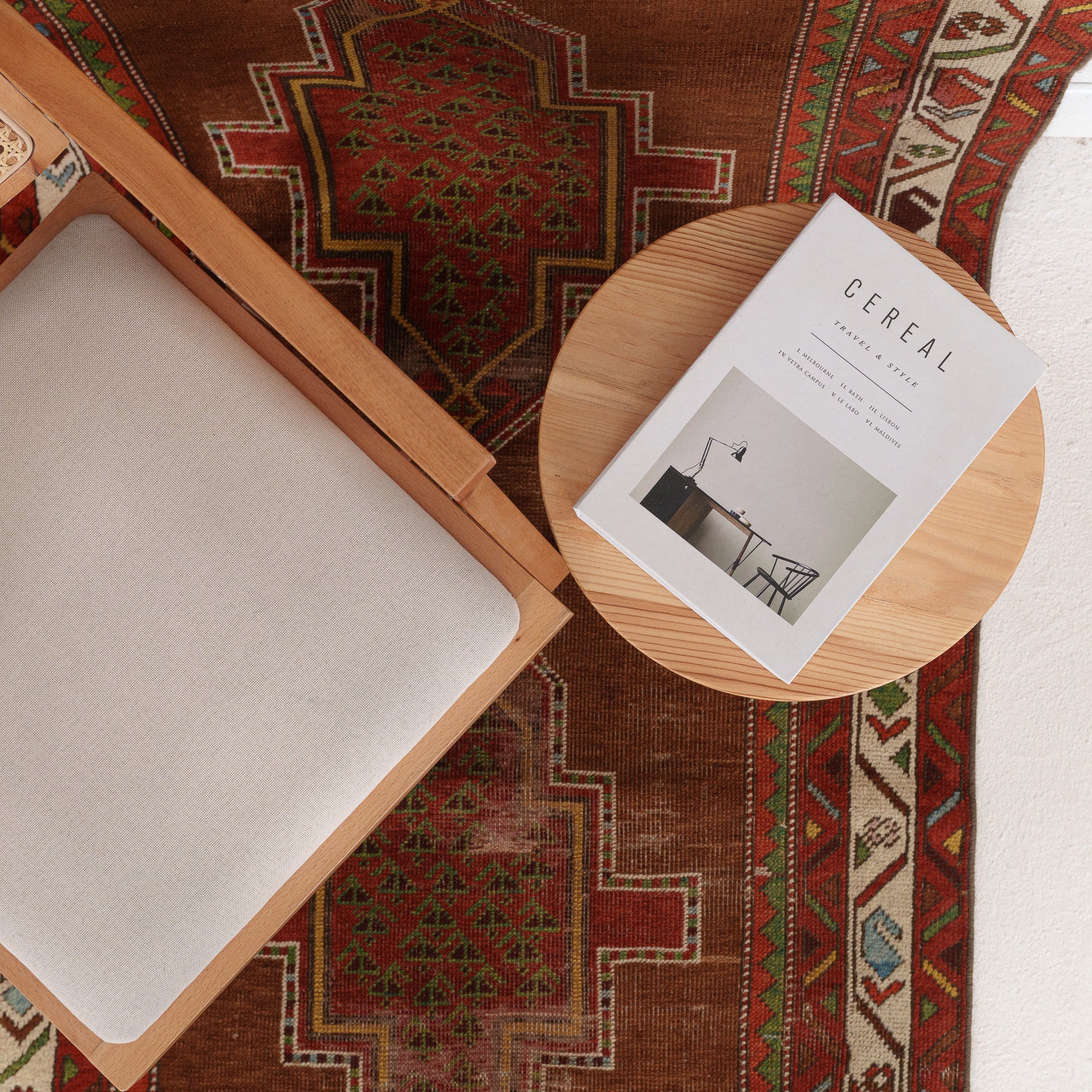 Elanin - Vintage Persian Runner Rug