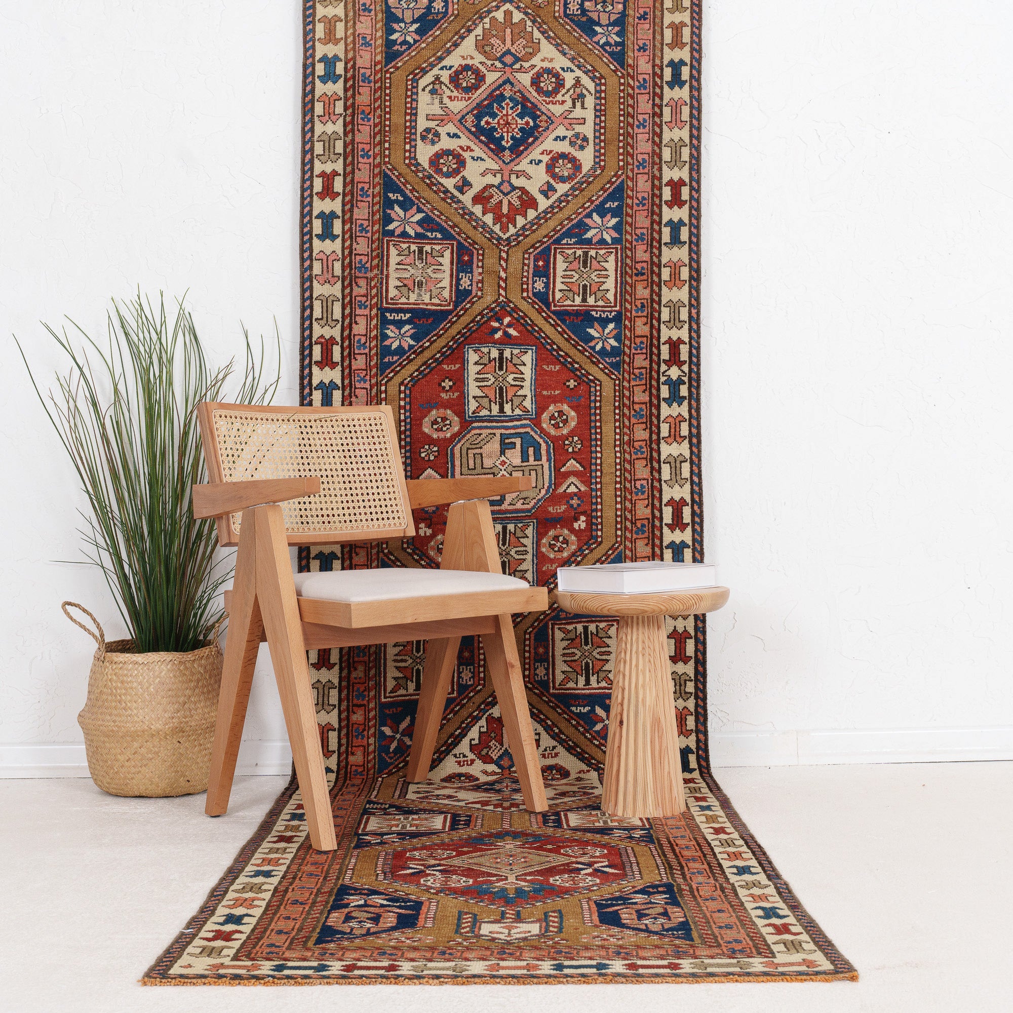 Elana - Vintage Persian Runner Rug