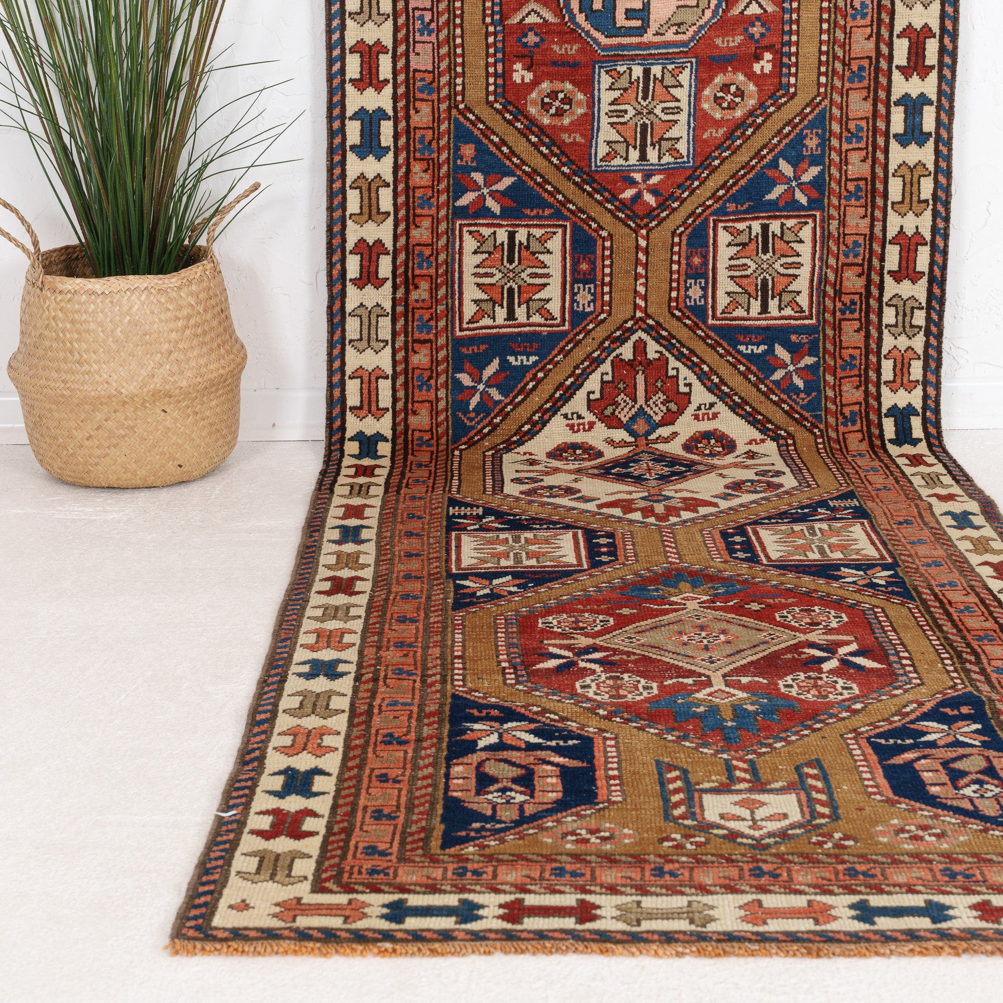 Elana - Vintage Persian Runner Rug