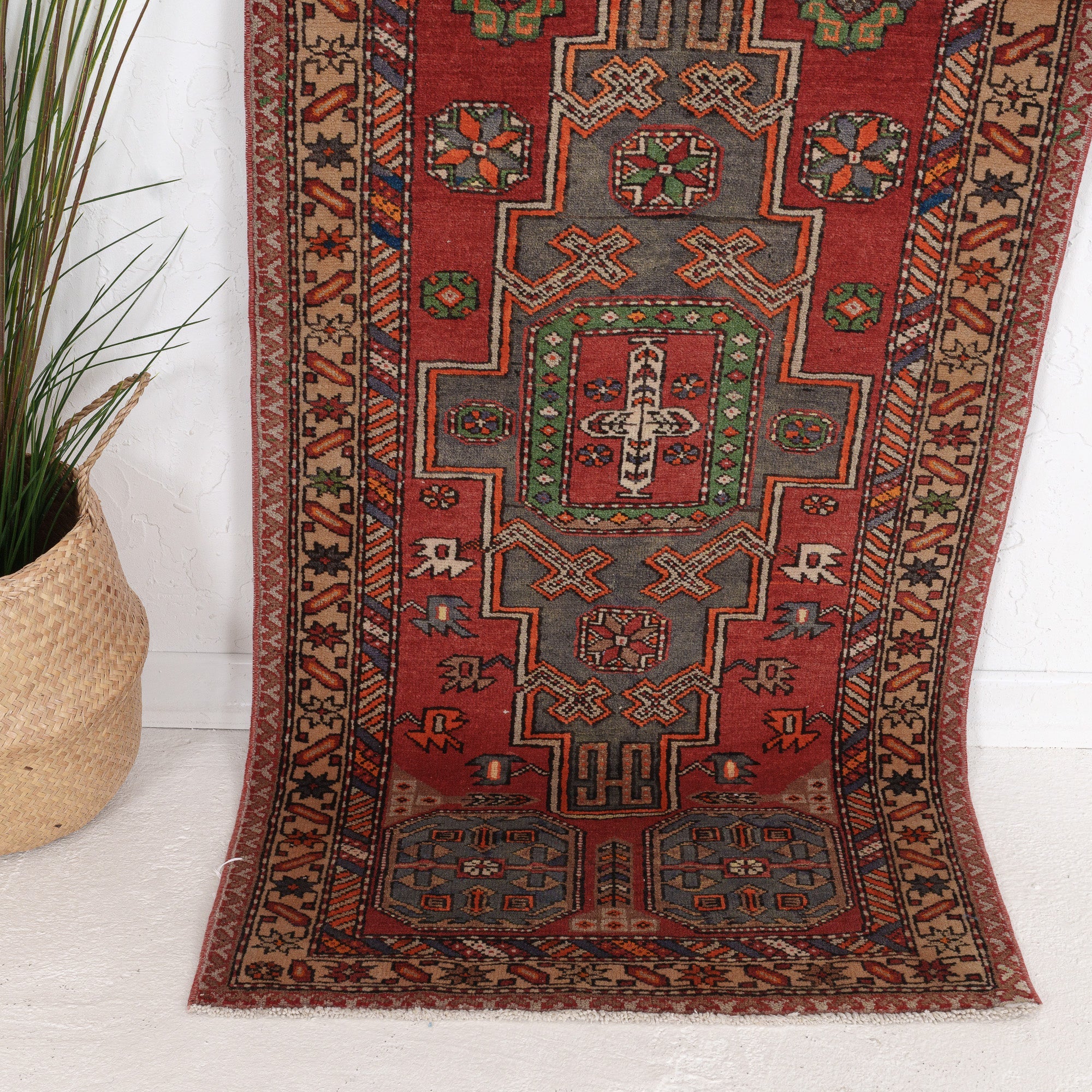 Jaerisis - Vintage Persian Runner Rug