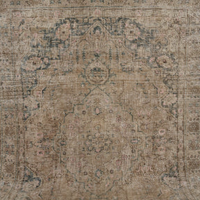 Authentic 7x10 area rug from persian, in subtle beige tones