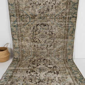 persian made 5x10 area rug, adding character to any living room, bedroom, office, entryway, kitchen & dining