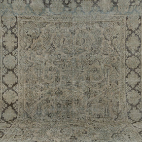 Authentic 7x10 area rug from persian, in subtle brown tones