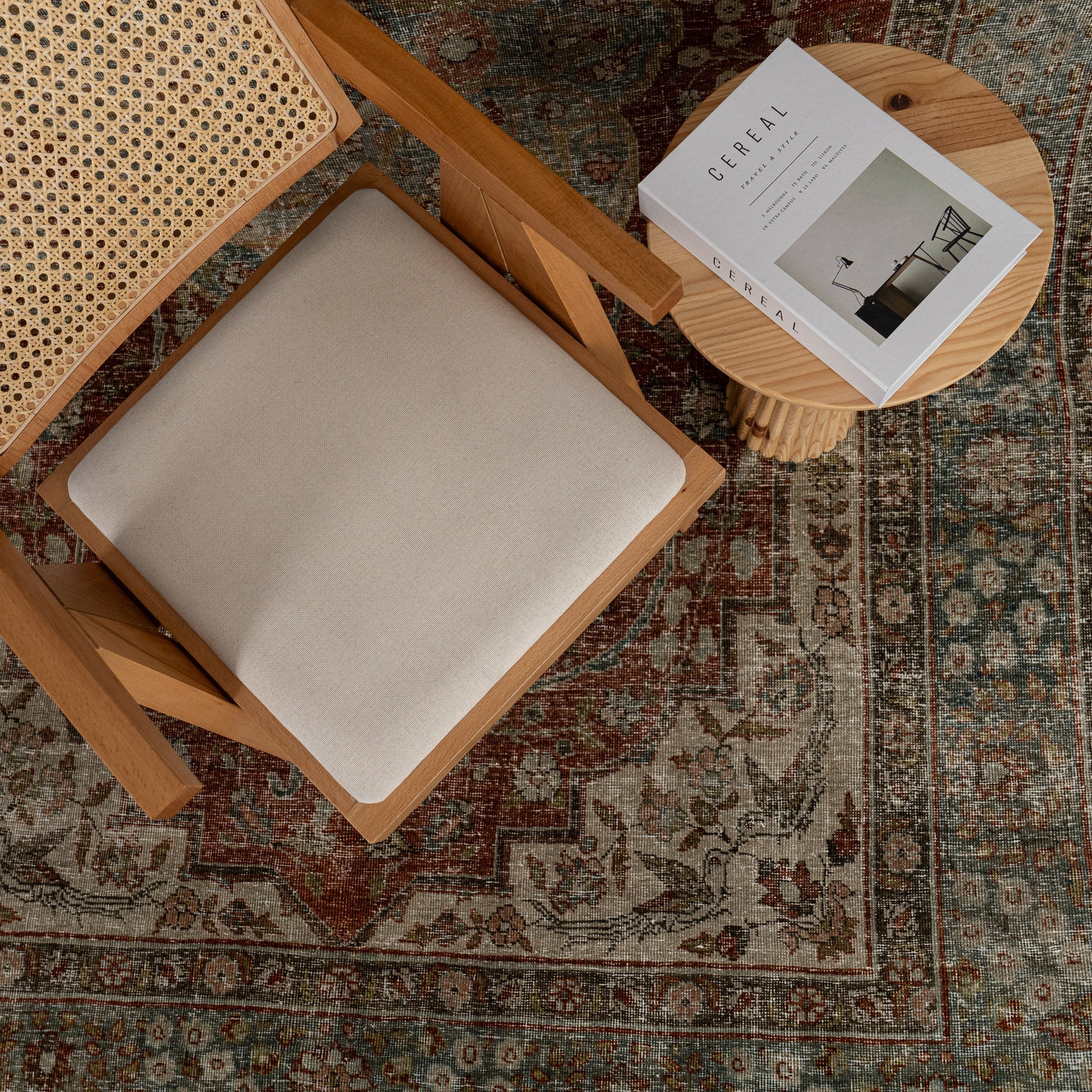 Ariselle - Living Room Rug, Curated Vintage Collection