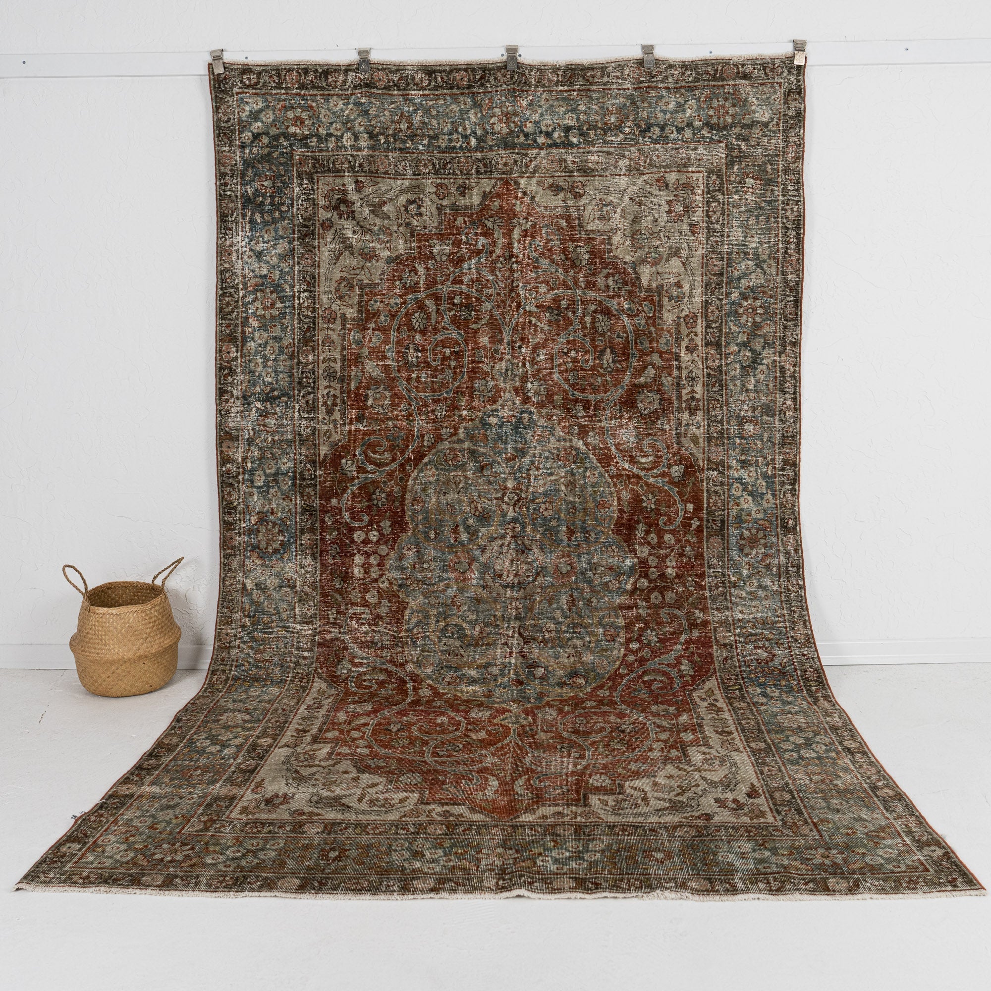 Ariselle - Dining Room Rug, Antique Oriental Masterpiece