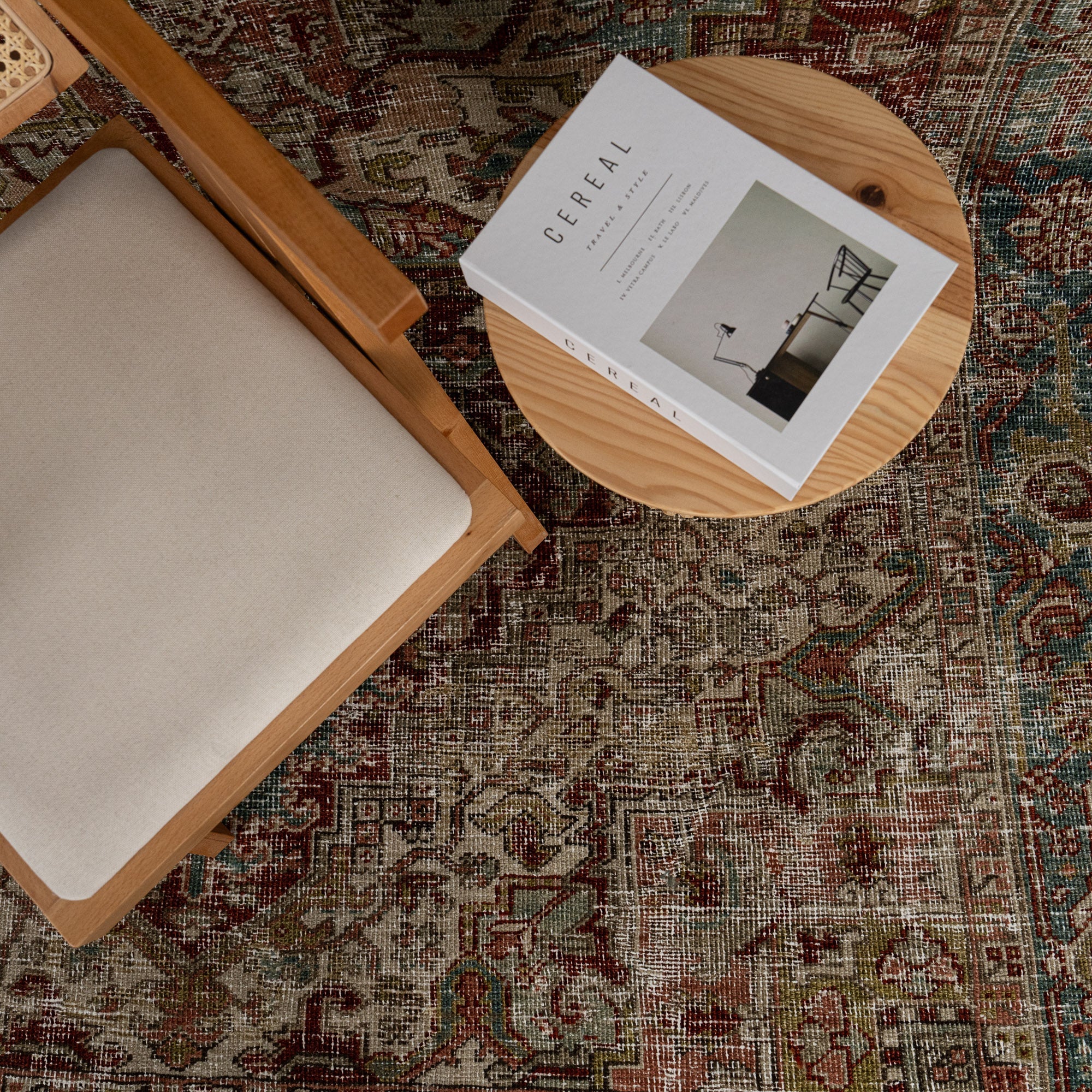 Sapphira - Vintage Persian Rug, Handwoven Masterpiece