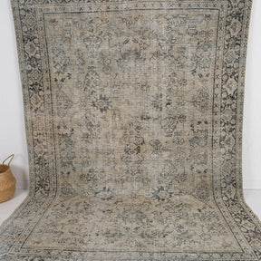 persian made 7x10 area rug, adding character to any living room, bedroom, office, dining room, kitchen