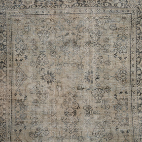 Authentic 7x10 area rug from persian, in subtle beige tones