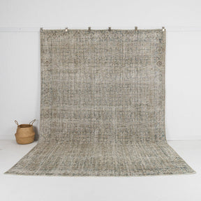 blue vintage 7x11 area rug - perfect for the living room, bedroom, office, dining room, kitchen