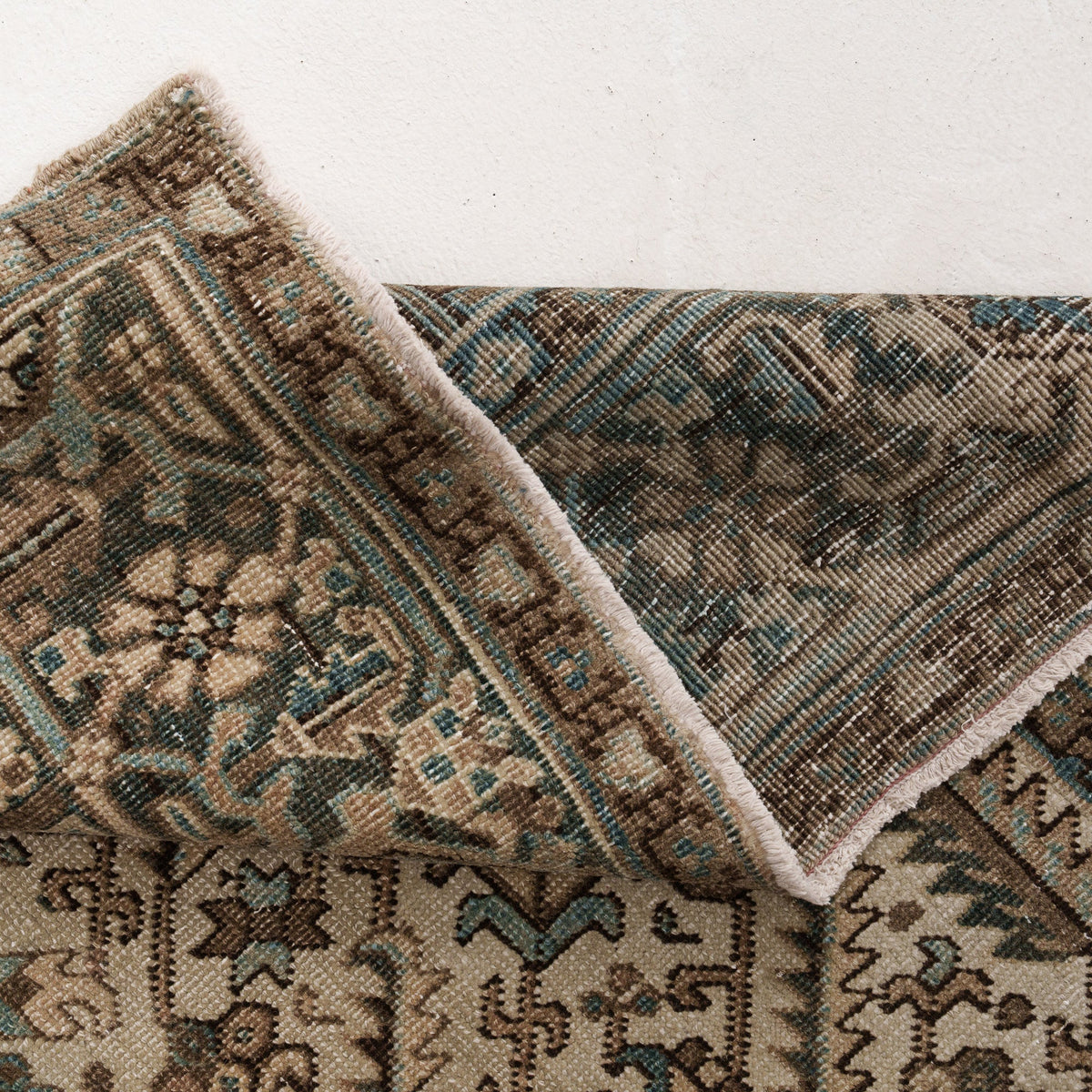 Heriz Green Area Rug